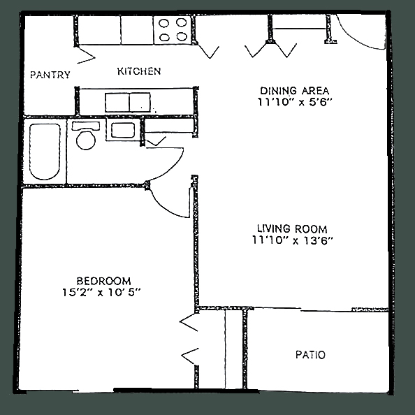 1 bedroom